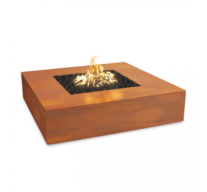 The Outdoor Plus Quad Corten Steel Fire Pit
