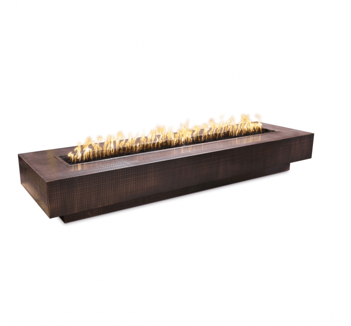 The Outdoor Plus Coronado Fire Pit - Hammered Coppert