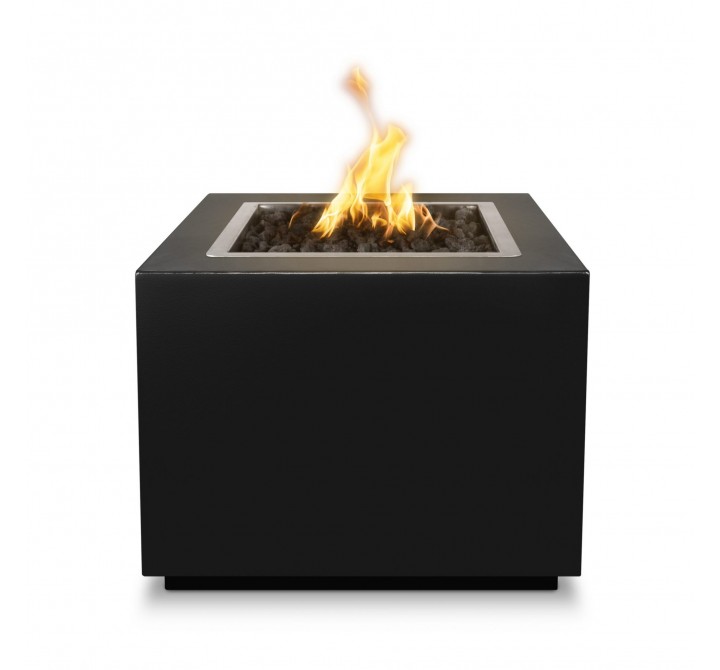 The Outdoor Plus Forma 42" Fire Pit - Powder Coated Black
