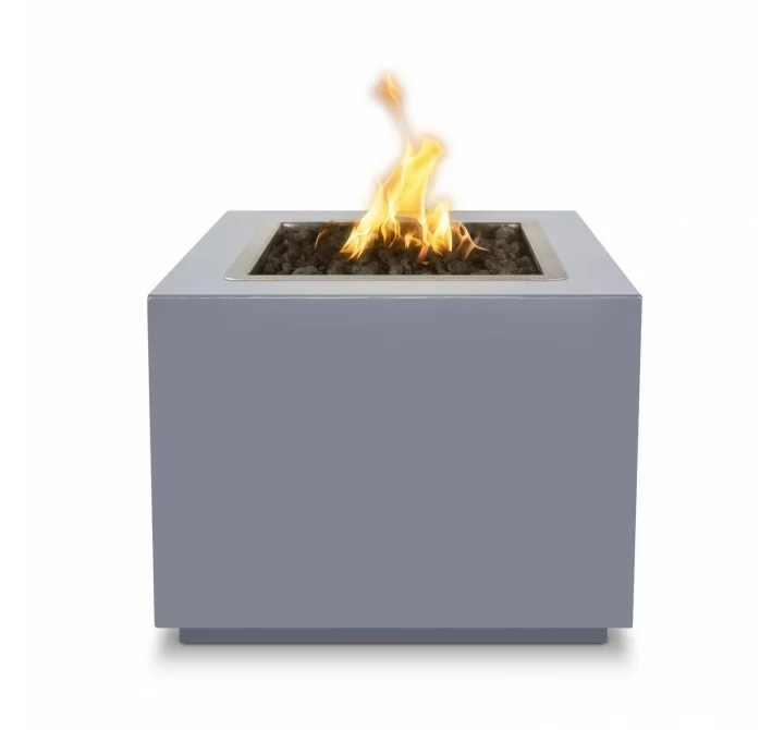 The Outdoor Plus Forma 36" Fire Pit - Powder Coated Gray