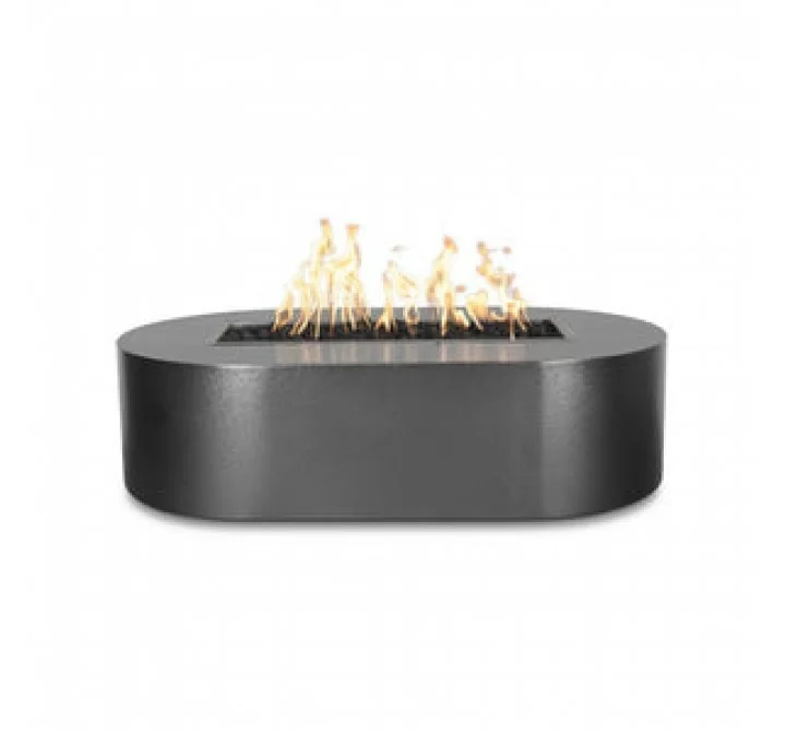 The Outdoor Plus Bispo 60" x 24" Fire Pit - Powder Coated