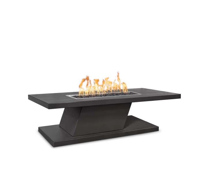 The Outdoor Plus 72" X 30" Imperial Powder Coat Fire Pit - 15” Tall