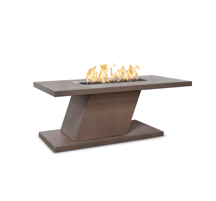 The Outdoor Plus 72" X 30" Imperial Stainless Steel Fire Pit - 24” Tall