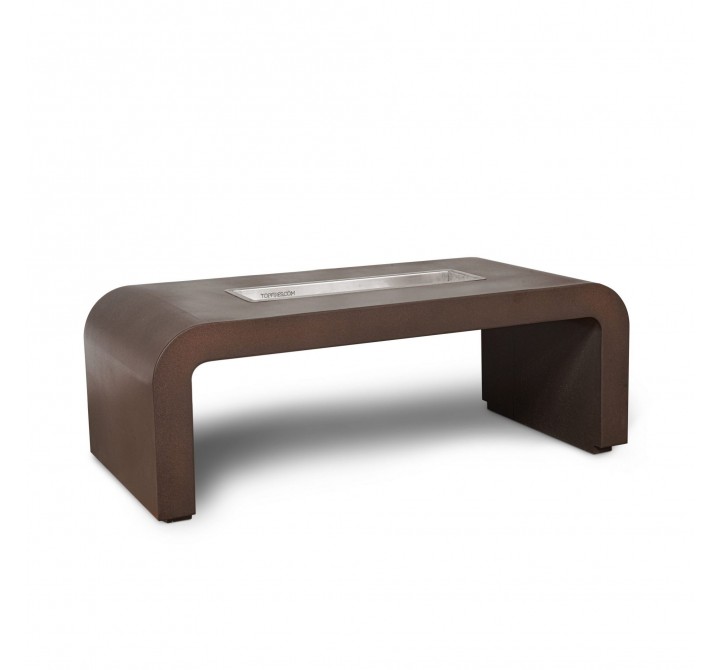 The Outdoor Plus Calabasas Stainless Steel Fire Pit 