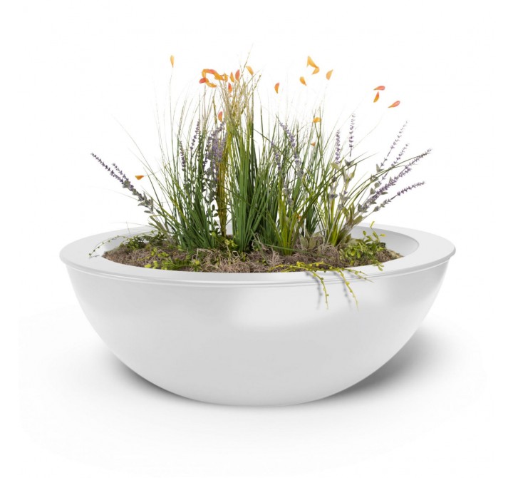 The Outdoor Plus Sedona Powder Coated Planter Bowl