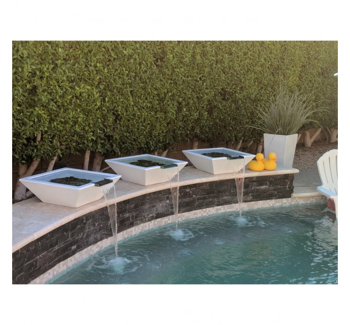 The Outdoor Plus Maya GFRC Water Bowl