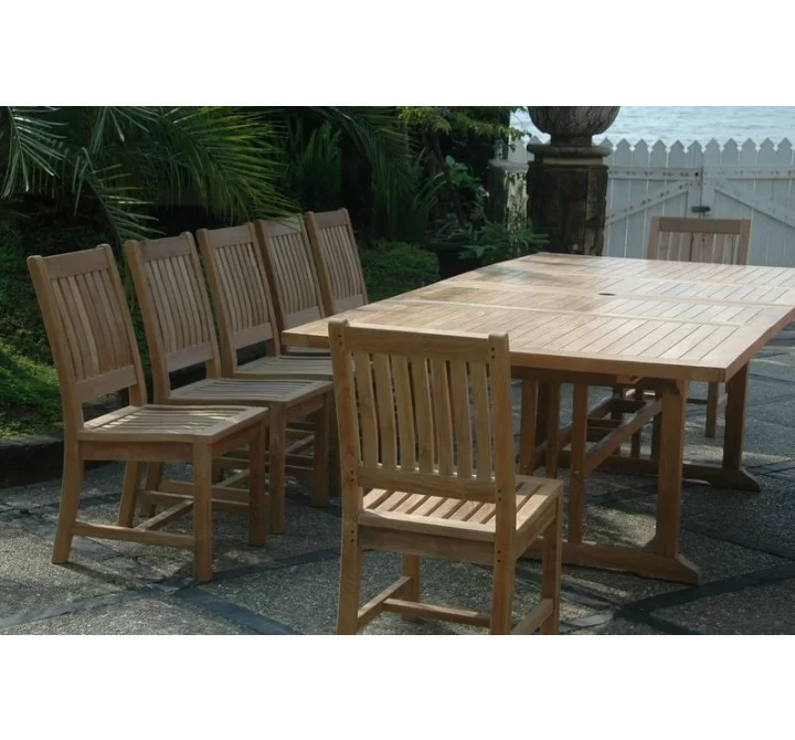 Anderson Teak Sahara Rialto 13-Pieces Rectangular Dining Set