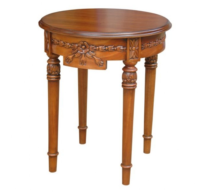 Anderson Teak Regency Flower Side Table