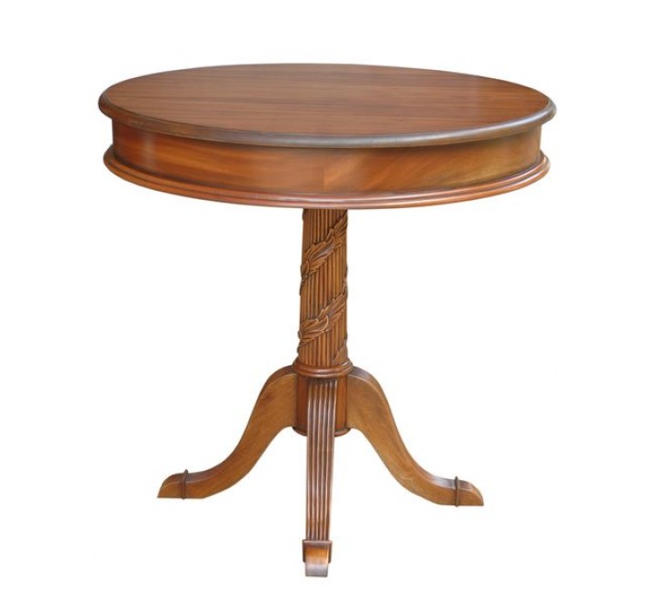 Anderson Teak Victorian Pedestal Side Table