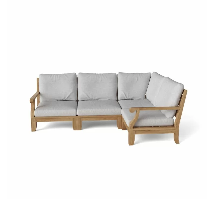 Anderson Teak Riviera Luxe 4-Pieces Modular Set