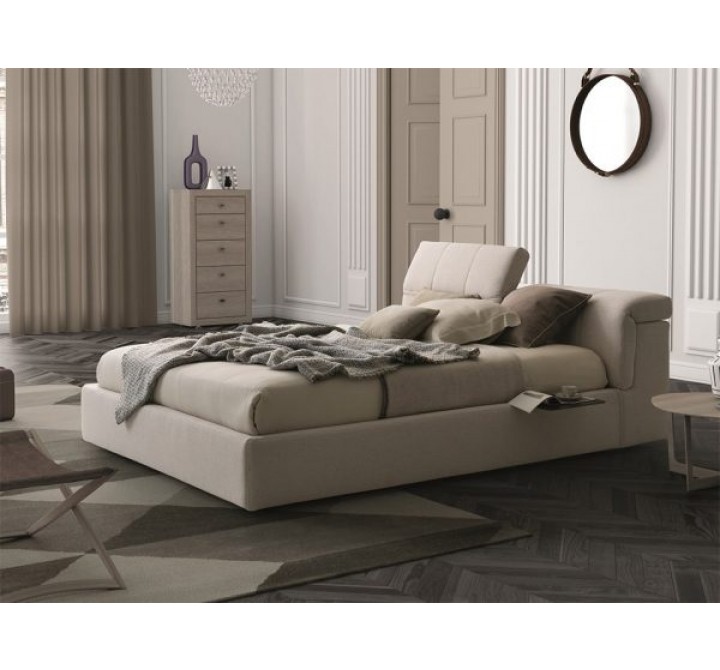 J&M Furniture Tower King Storage Bed S600 Taupe