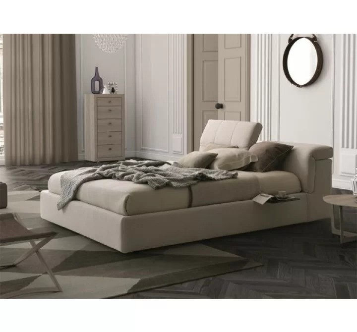 J&M Furniture Tower King Storage Bed S600 Taupe