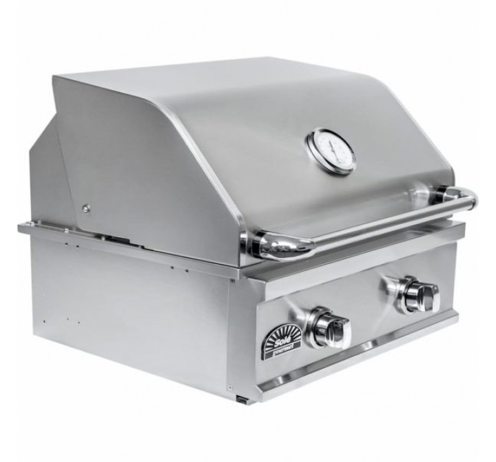 Sole Gourmet 26" Built In Grill Natural Gas Turbo Replacement Grill