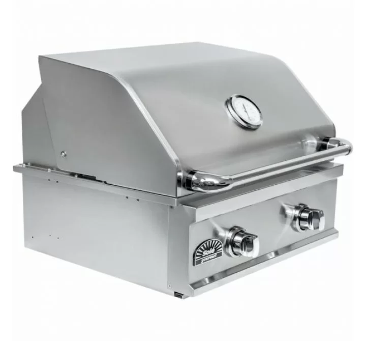 Sole Gourmet 26" Built In Grill Natural Gas Turbo Replacement Grill