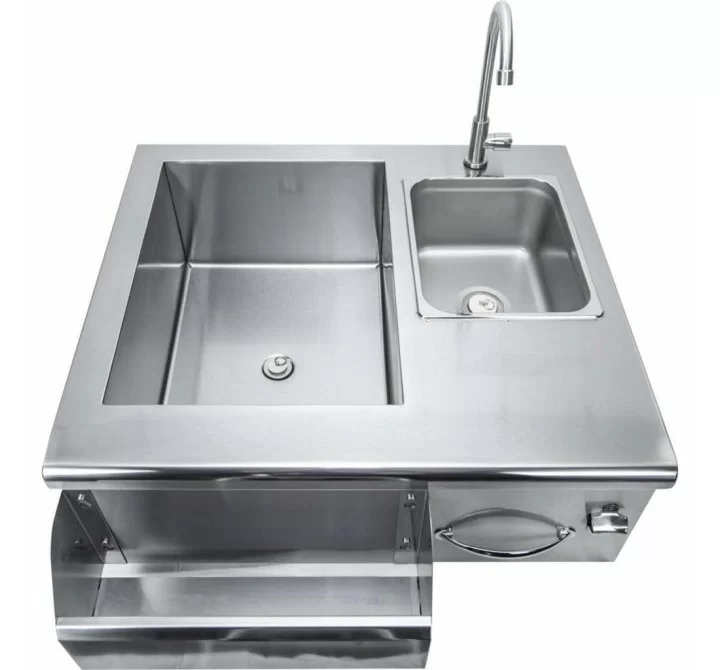 Sole Gourmet Sole Gourmet Built-In Bartender Sink and Cooler 003