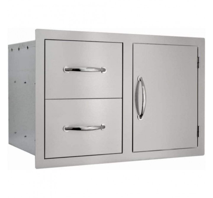 Sole Gourmet 20" x 30" Enclosed Door and Drawer Combo