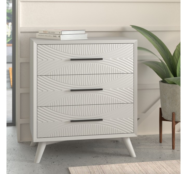 Alpine Furniture Tranquility Small Chest in White - 