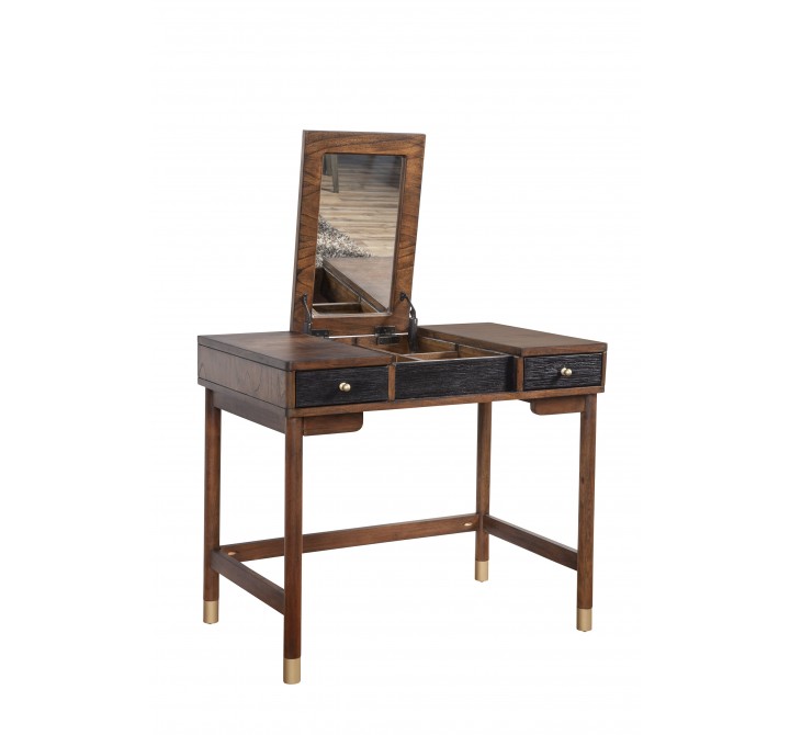 Alpine Furniture Belham Bedroom Vanity - Angled