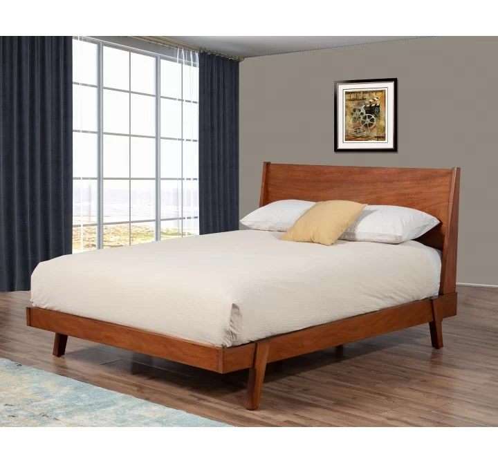 Alpine Furniture Dakota Queen Platform Bed - Lifestyle