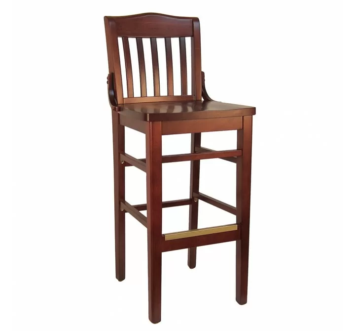 H&D Seating School House Wood Bar Stool