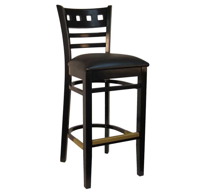 H&D Seating Masquerade Series Wood Barstool