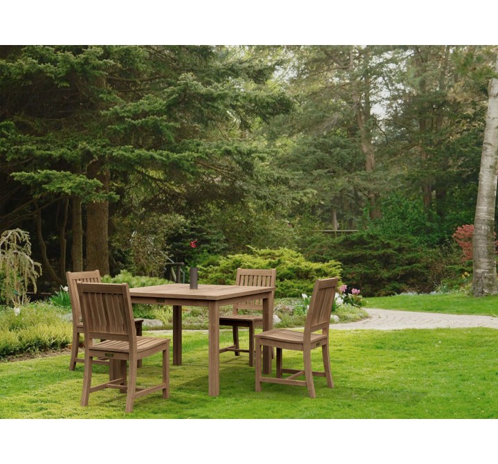 Anderson Teak Lisbon 5-pc Dining Table Set