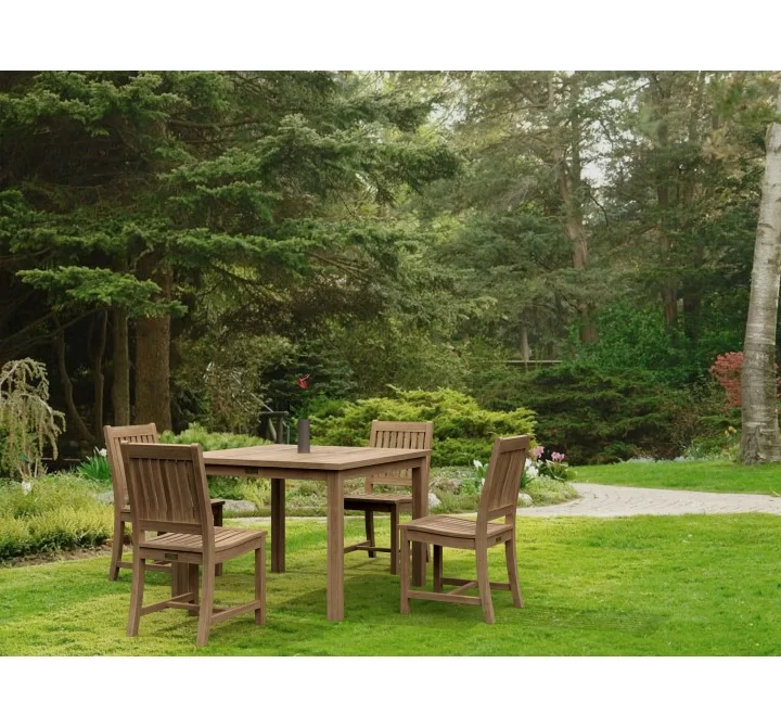 Anderson Teak Lisbon 5-pc Dining Table Set