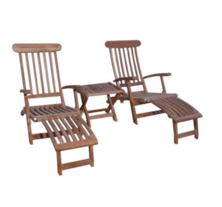 Anderson Teak Royal Steamer Katana 3-Piece Set