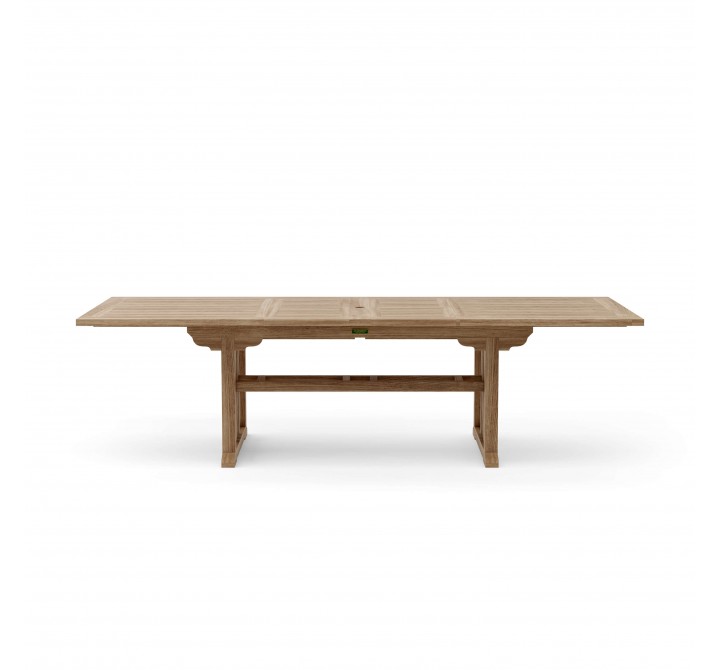 Anderson Teak Sahara 106" Rectangular Double Ext. Table-1