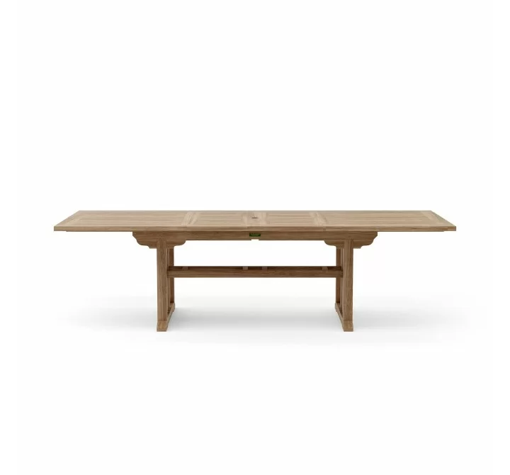 Anderson Teak Sahara 106" Rectangular Double Ext. Table-1