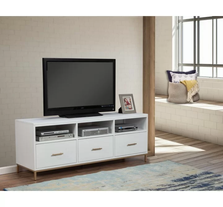  Alpine Furniture Madelyn TV Console - Lifestyle 1