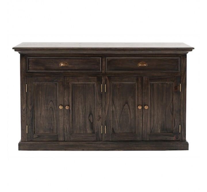 NovaSolo Halifax Mindi Mahogany Wood Classic Buffet - Front Angle