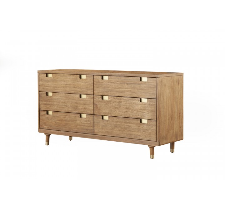 Alpine Furniture Easton Dresser - Angled 
