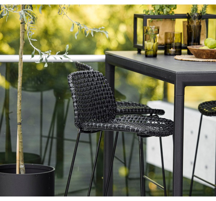 Cane-Line Vibe Bar Chair Stackable
