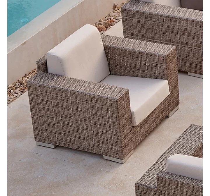 Skyline Design Paloma Armchair with Sunbrella Cushion Top View