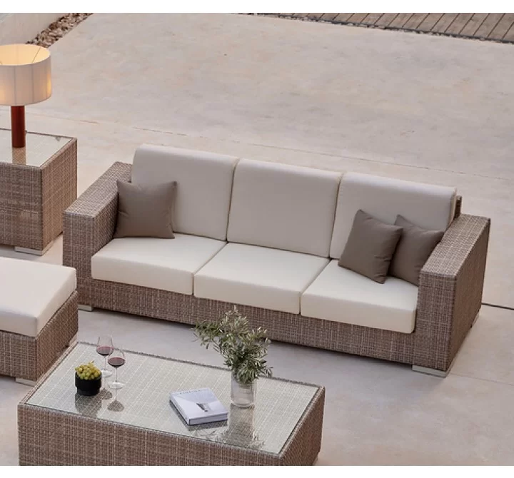 Skyline Design Paloma Sofa with Sunbrella Cushion Top View