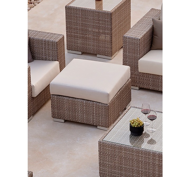 Skyline Design Paloma Ottoman with Sunbrella Cushion