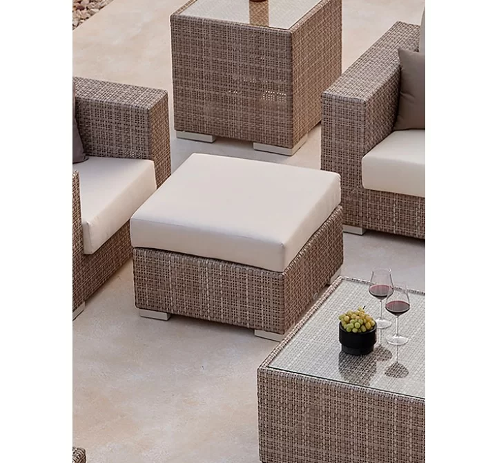 Skyline Design Paloma Ottoman with Sunbrella Cushion