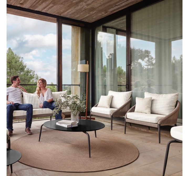 Skyline Design Rodona 4-Piece Seating Set with Sunbrella Cushions