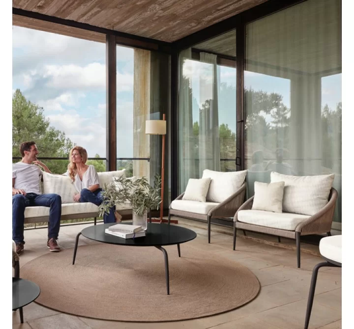 Skyline Design Rodona 4-Piece Seating Set with Sunbrella Cushions