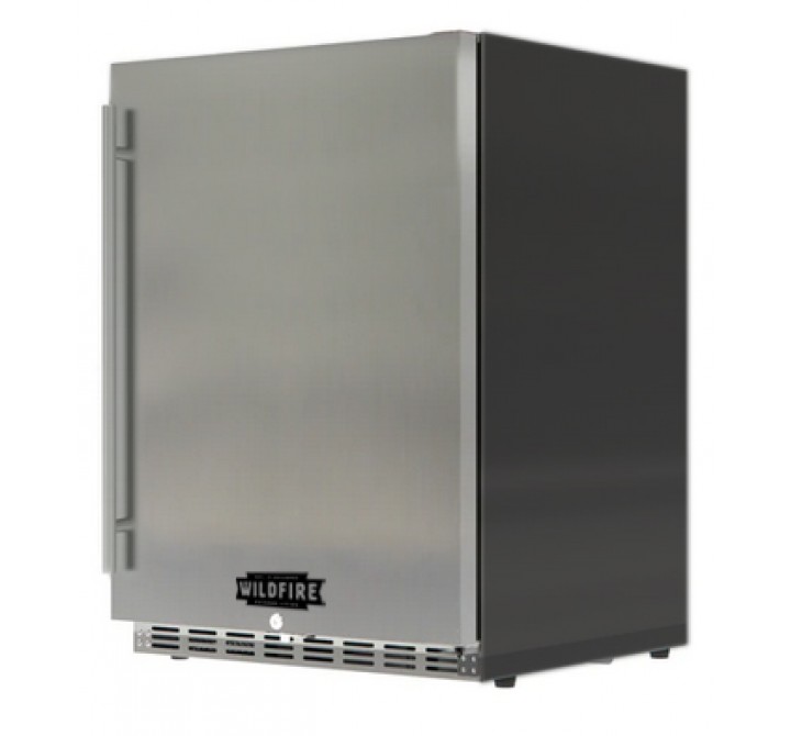 Wildfire Outdoor Living 24” Outdoor Fridge - Angled
