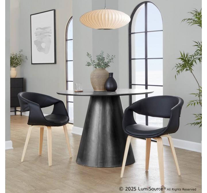 Curvo Upholstered Chair - Set of 2