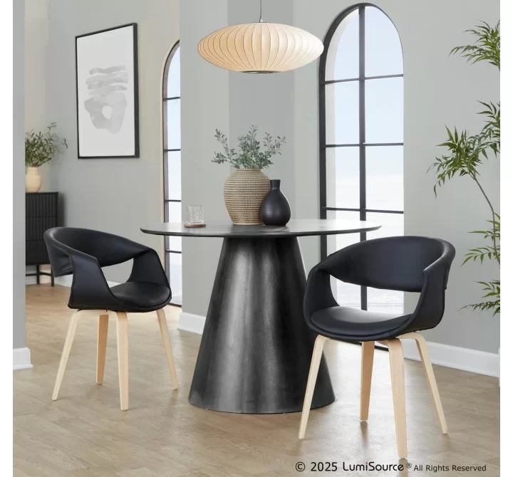 Curvo Upholstered Chair - Set of 2