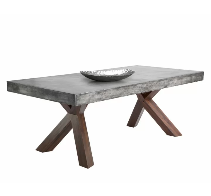  Sunpan Warwick Dining Table - Rectangular - 78.75" - Angled View