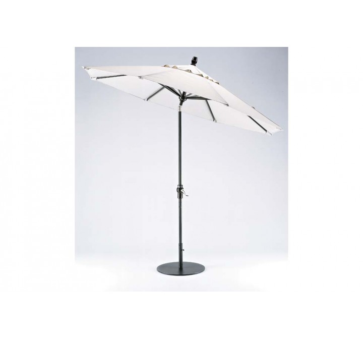 Telescope Casual Value Market Umbrella 9' Market Umbrella w/ Powdercoat Aluminum Frame and Autotilt