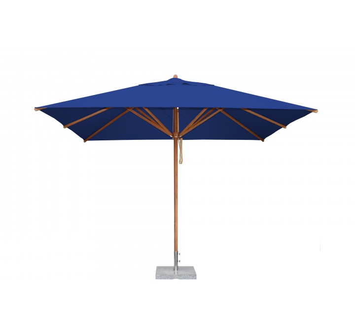 Levante 2.0 x 3.0m Rectangular Umbrella- Blue