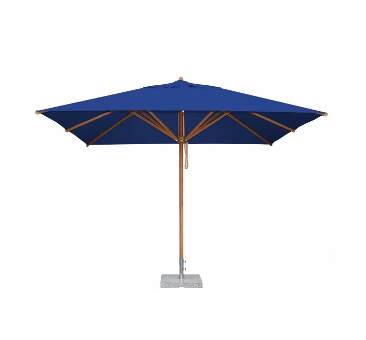 Levante 2.0 x 3.0m Rectangular Umbrella- Blue