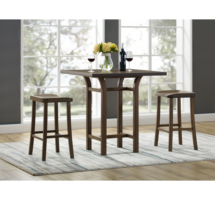 Greenington Tulip 30" Bar Height Stool Black Walnut - Set of 2 - Lifestyle