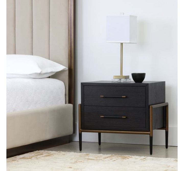 Sunpan Weldrick Nightstand - Lifestyle