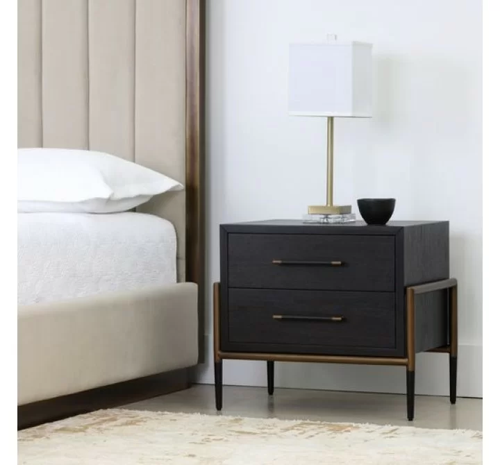 Sunpan Weldrick Nightstand - Lifestyle